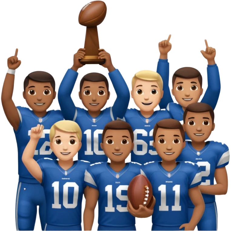 Parkland raiders wining a super bowl emoji