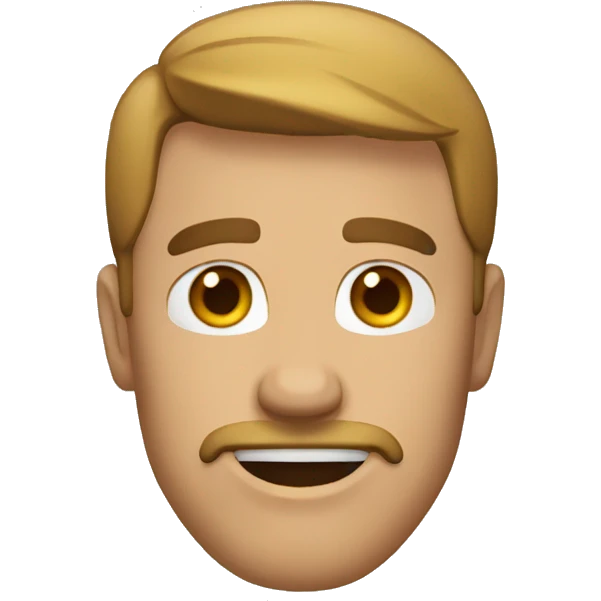 The man makes a ‘No’ gesture emoji