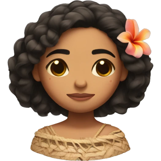 moana with closed eyes emoji
