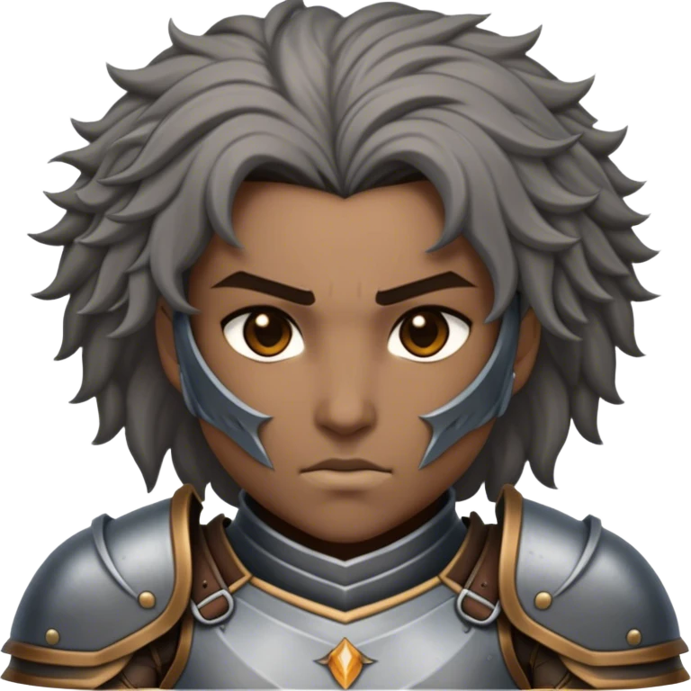 Cinematic Realistic WoW Human Warrior Portrait, depicted with chiseled, determined features and a battle-hardened visage. Clad in intricately detailed steel armor accented with rich leather in consistent hues of grey and bronze, his resolute eyes and natural hair exude unwavering courage. Rendered with lifelike texture and dramatic natural lighting, high shine, noble and valiant, capturing the essence of a legendary human champion of Azeroth. emoji