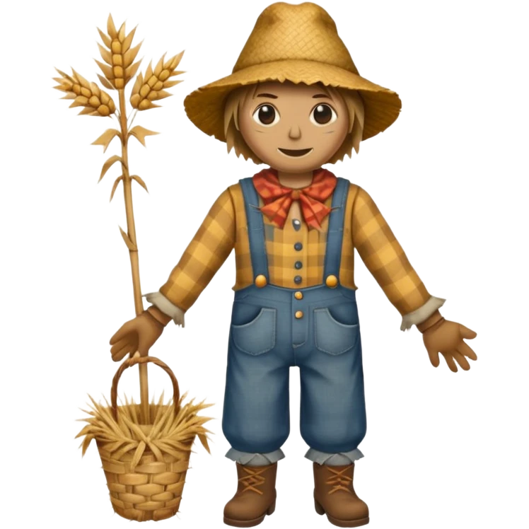 Scarecrow emoji