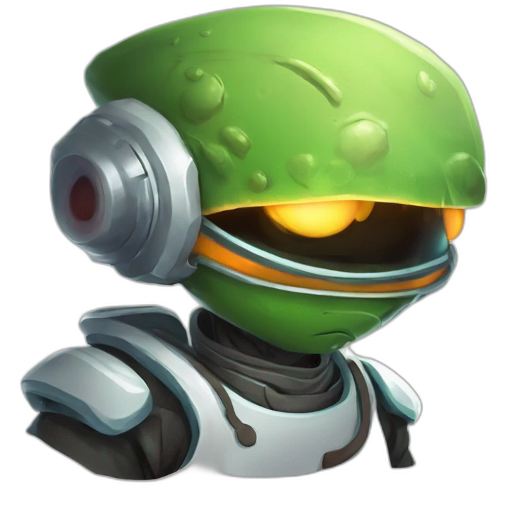 alien chef scifi roguelike rpg style inspired by slay the spire digital art emoji