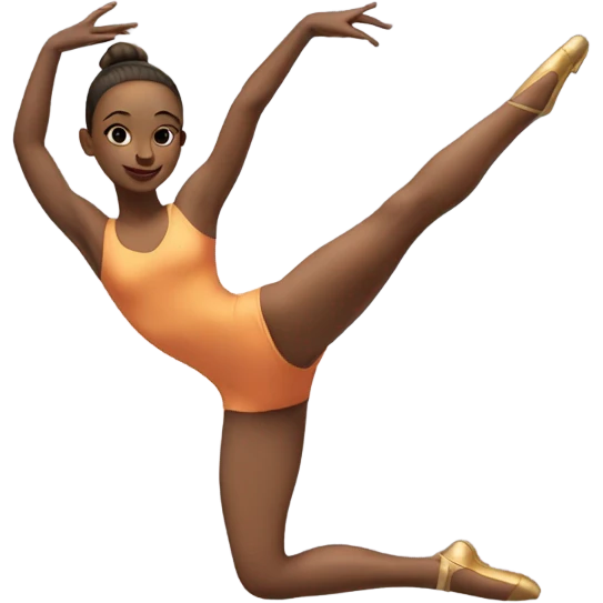 dancer in splits emoji