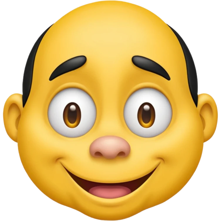 dopey face emoji, droopy eyes, goofy smile emoji