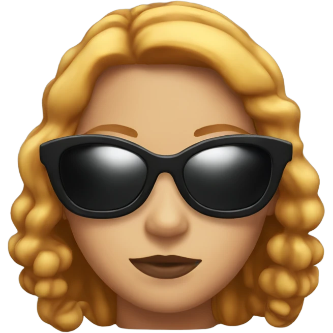 black widow sunglasses  emoji