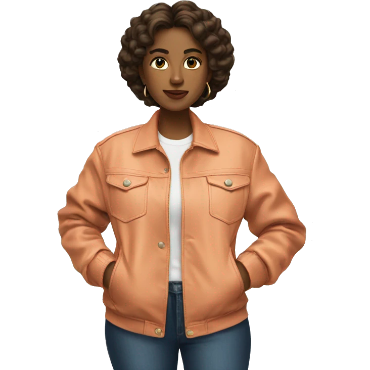 Juicy contour jacket emoji
