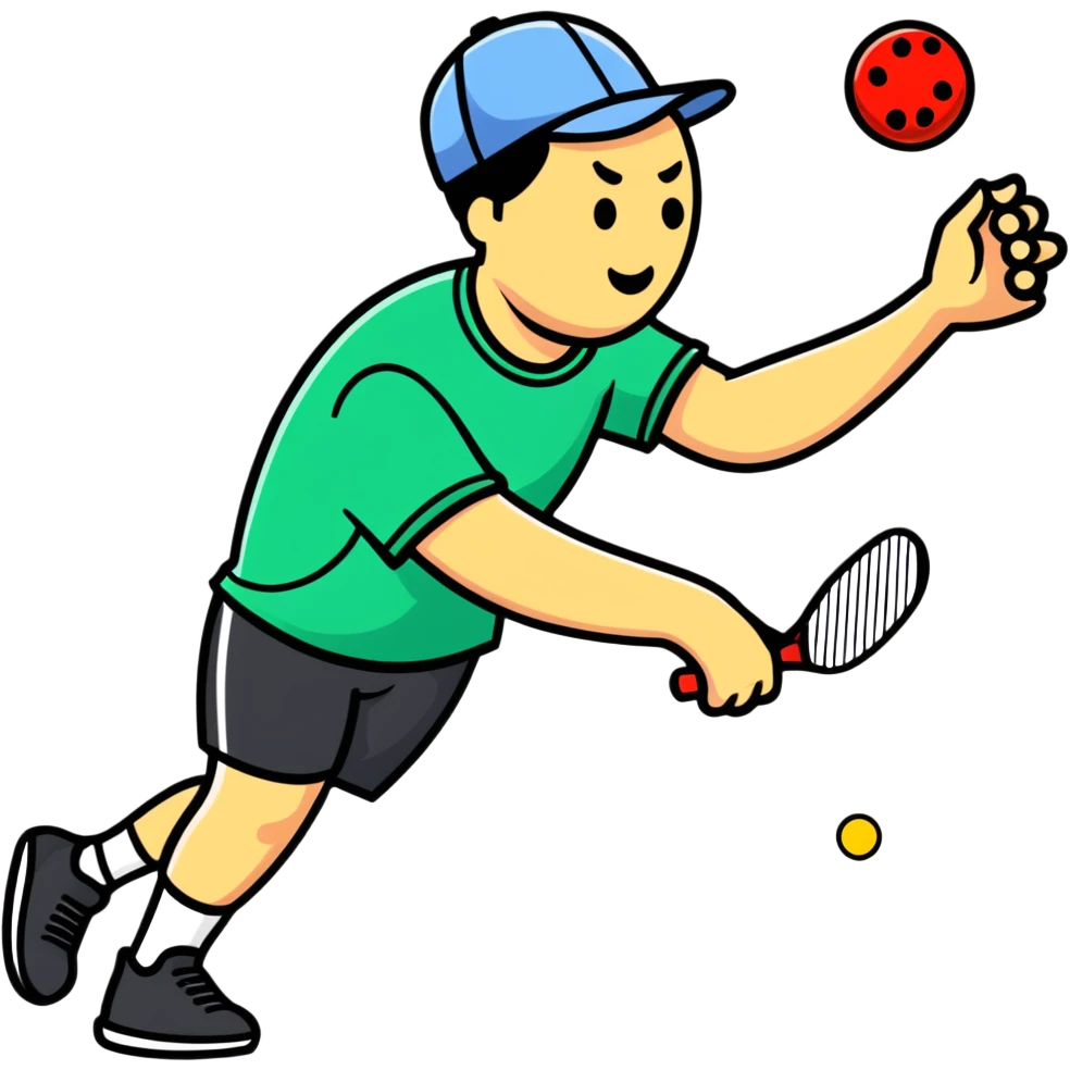 Pickleball player emoji