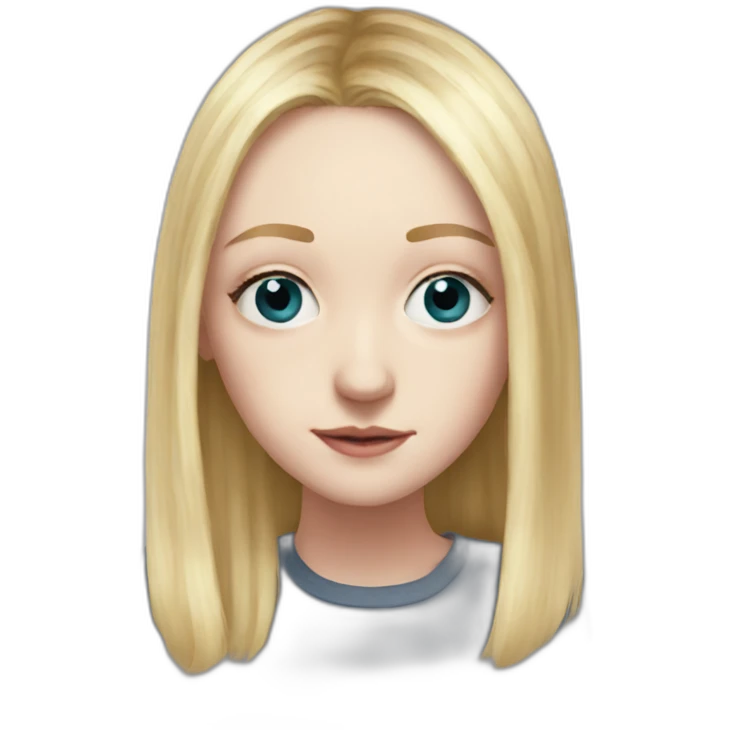 dakota fanning emoji