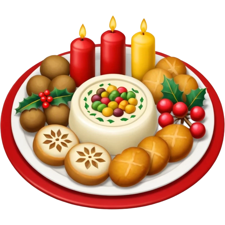 romanian christmas food emoji