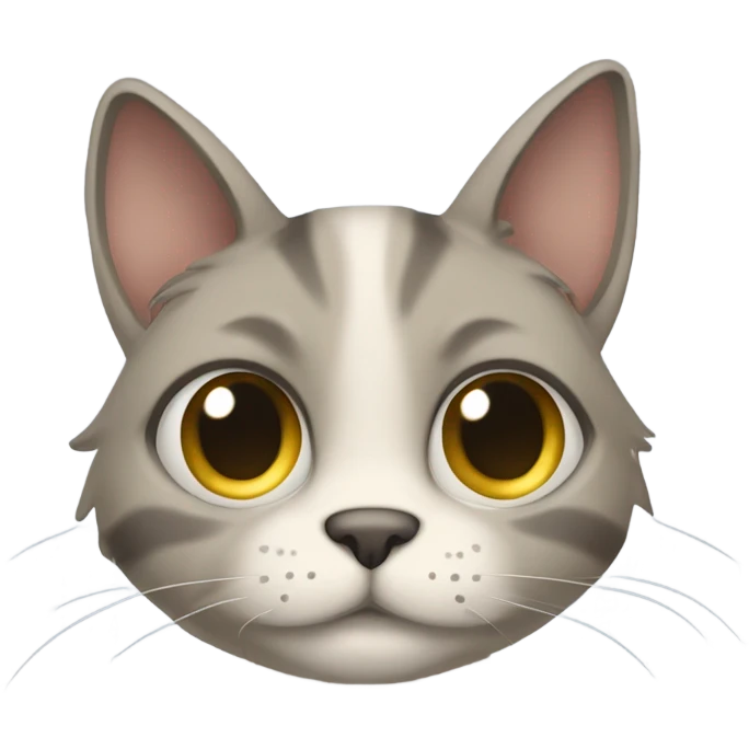 The saddest cat you’ve ever seen  emoji