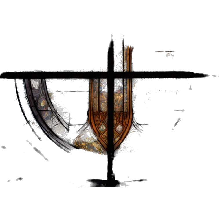 Cathedral stained glass window emoji