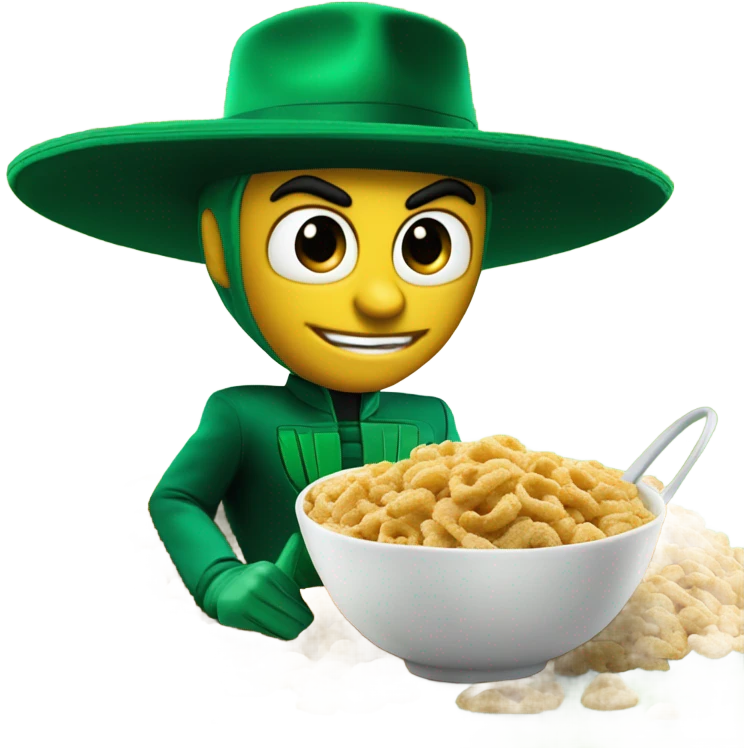 Green hornet cereal for sale only $9.99 at McDonald’s!!! Budabahbahbah, I’m lovin it! emoji