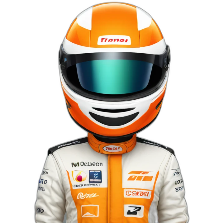 mclaren formula 1 car emoji