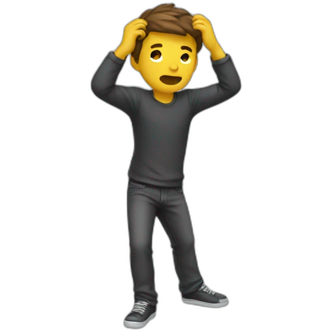 Homme (w/dab) emoji