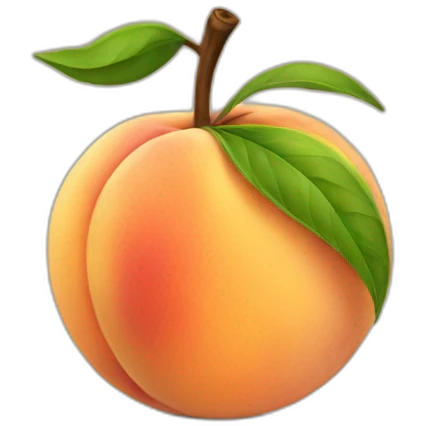 peach emoji