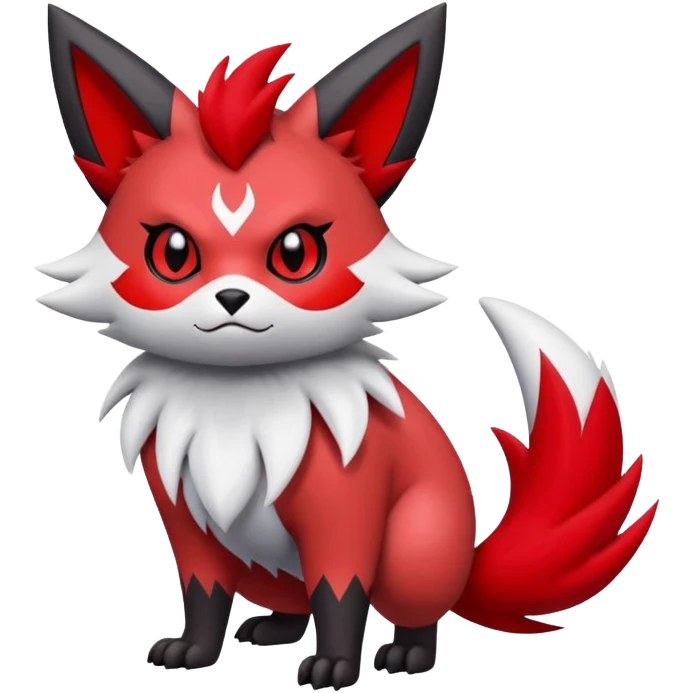 Zorua-Zangoose-Litten-hybrid-creature emoji