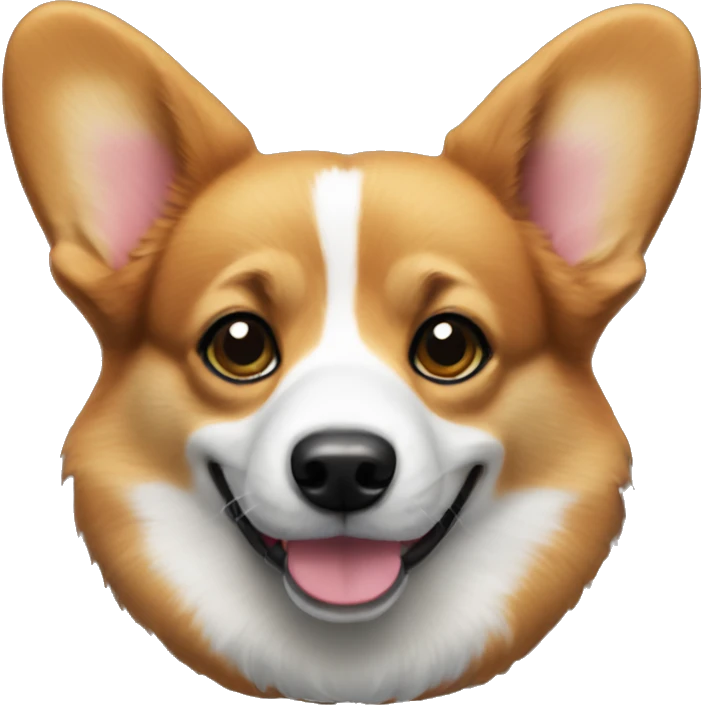 corgi with black back emoji