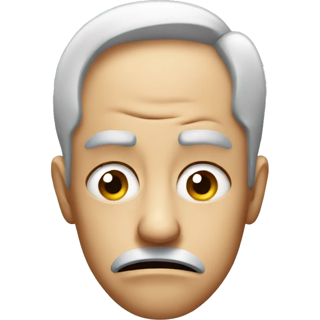 disgusted face emoji