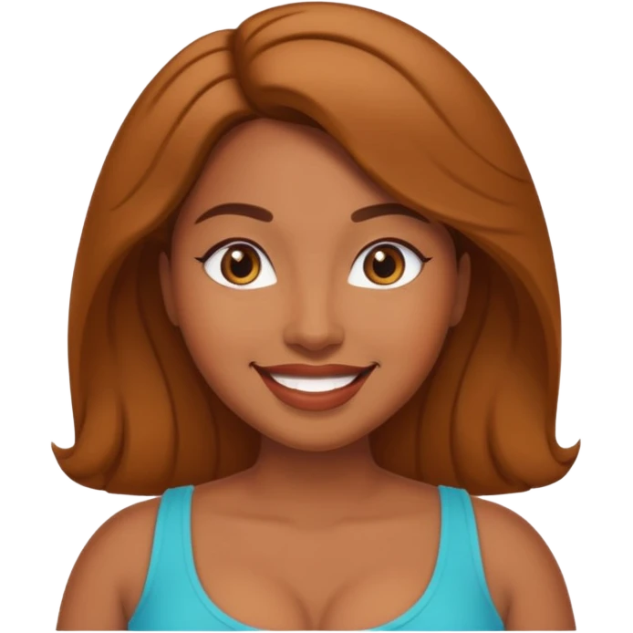 Brown Gyal ass emoji