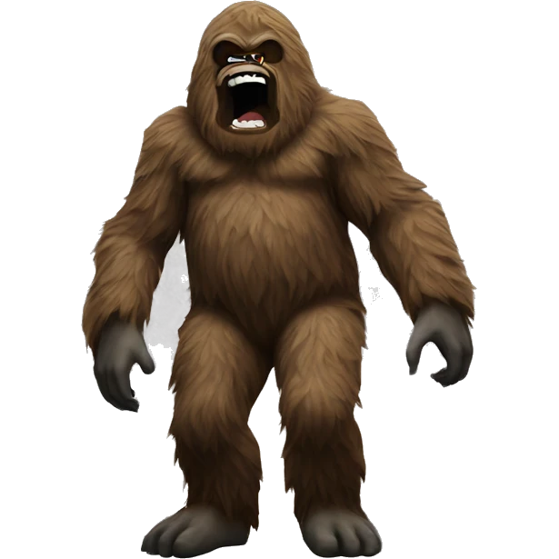 Sasquatch on the Moon emoji