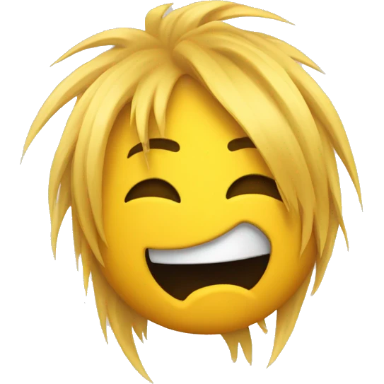 yellow ios emoji face ripping out its hair  emoji