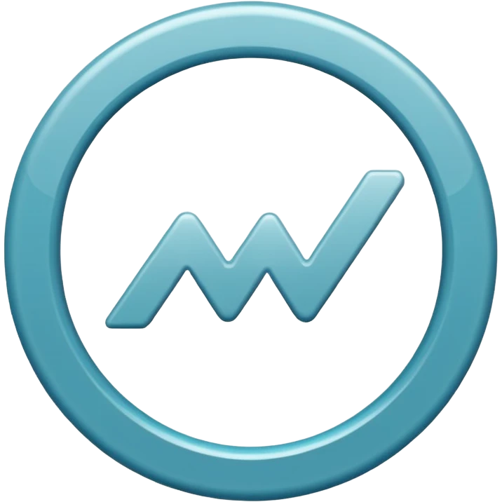 un icono de marca de verificación  un "check"  dentro de un círculo de color cian o turquesa, con un borde gris claro. emoji