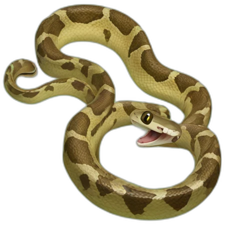 Boa constrictor emoji