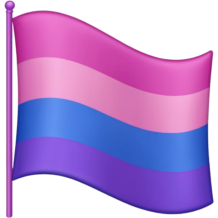 Make a bisexual flag Emoji emoji