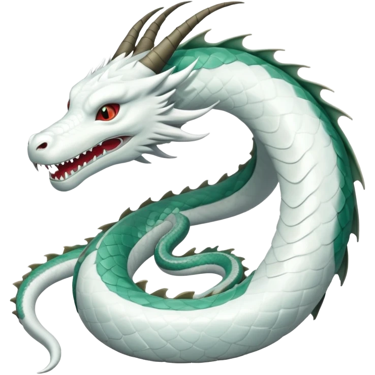 Dragon Haku from Spirited Away emoji