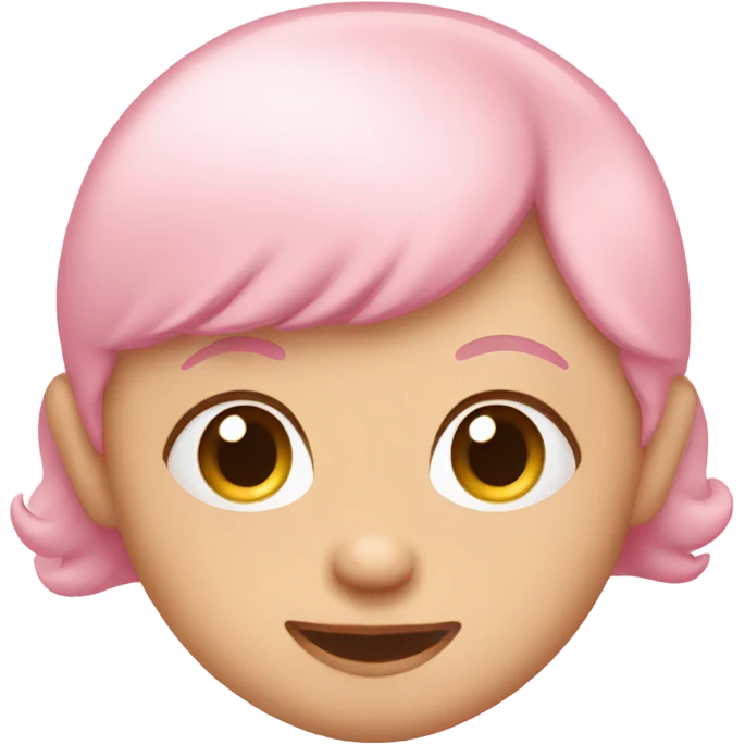 Baby pink heart emoji