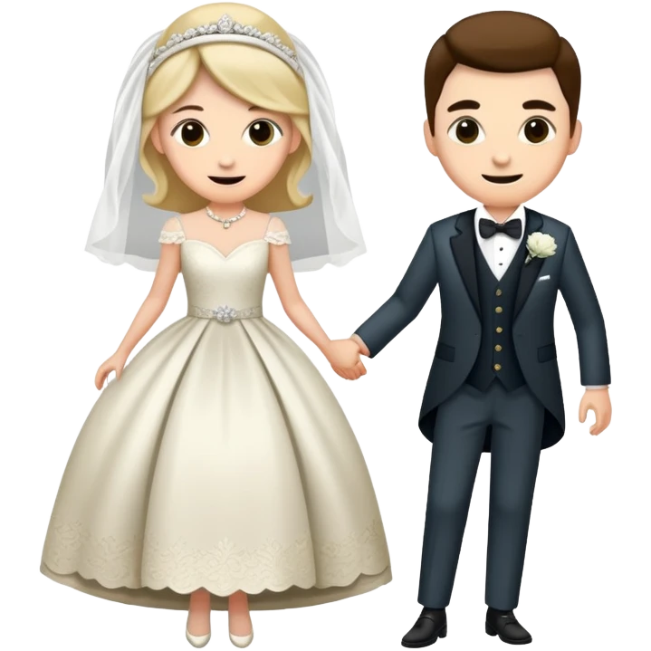 Person in fancy clothes sneaking into a wedding ceremony with a mischievous grin, uninvited guest emoji
