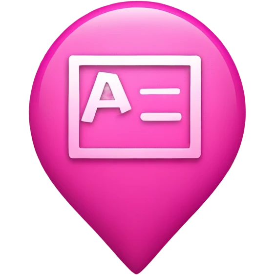 Pink Checkbox emoji