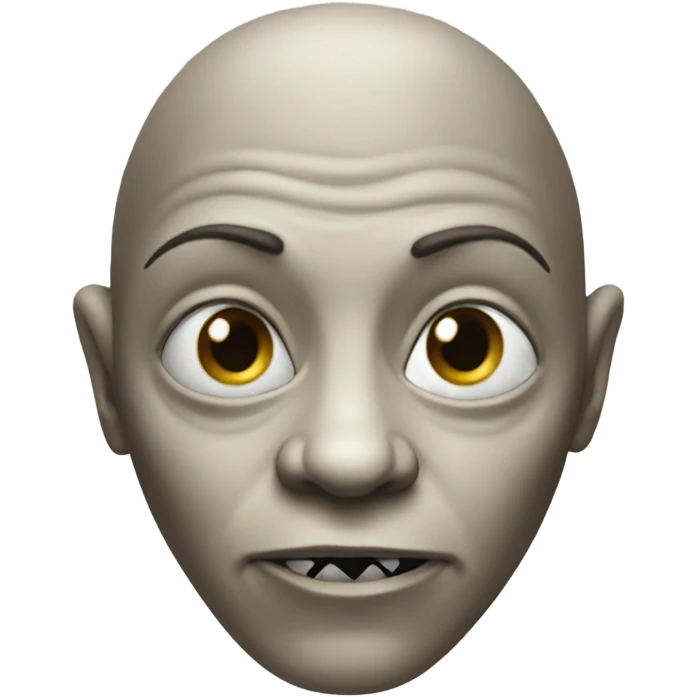 Real life alien emoji