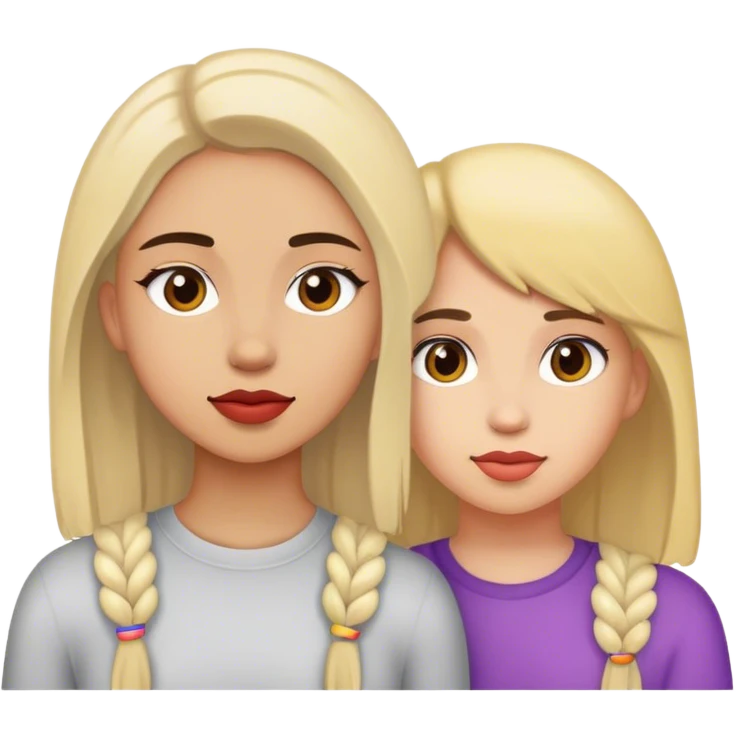 girl without his gay frend emoji
