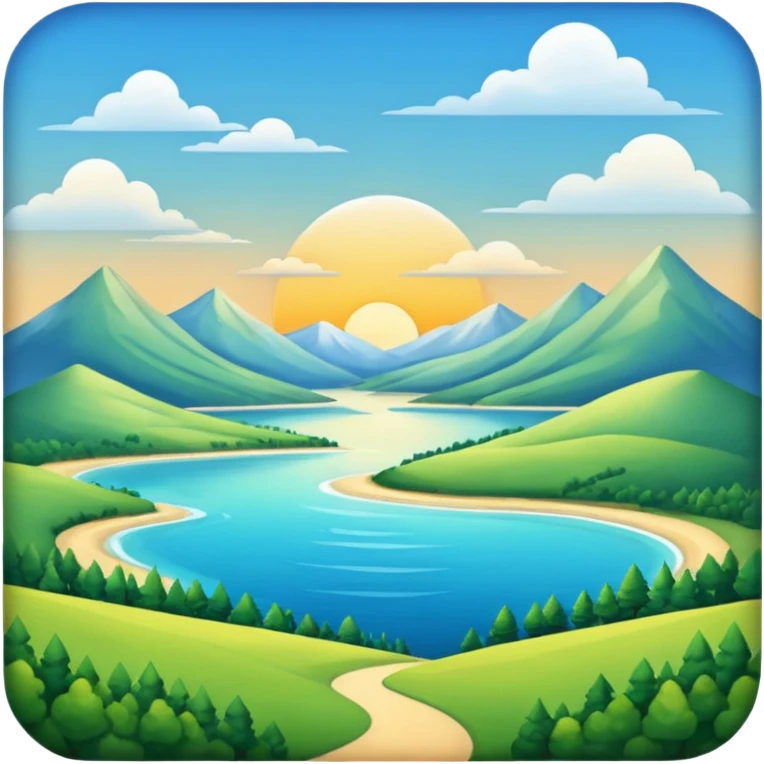 beautiful view emoji