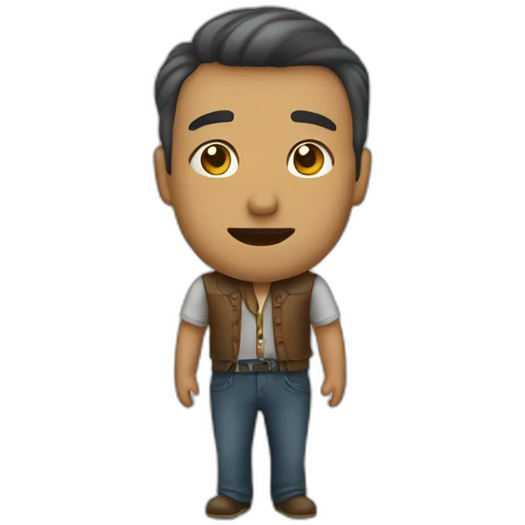 hombre riendose emoji