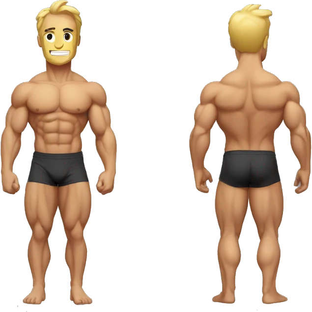 Body builder sigma emoji emoji