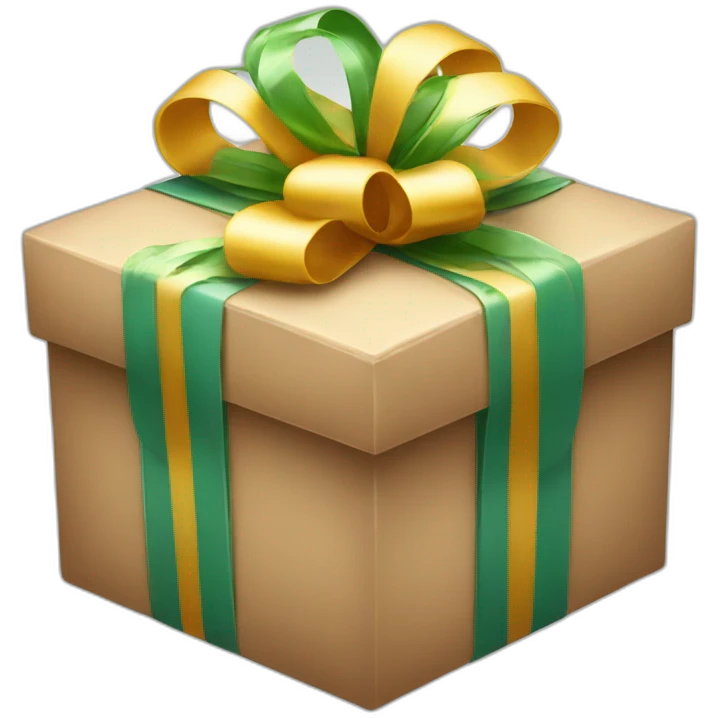 gift box with smile emoji
