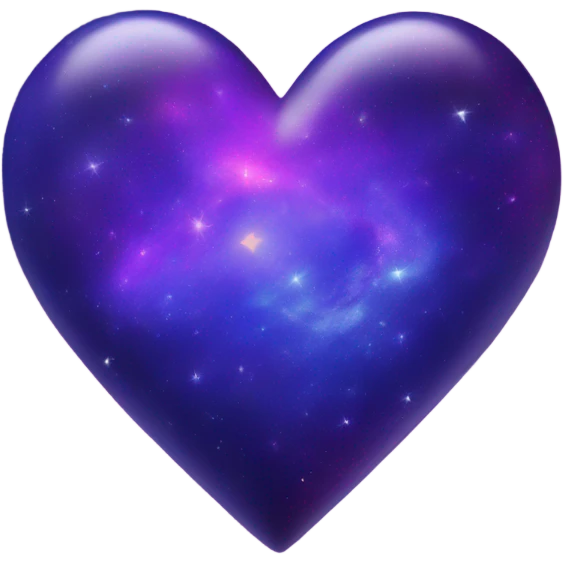 Blurple galaxy heart  emoji