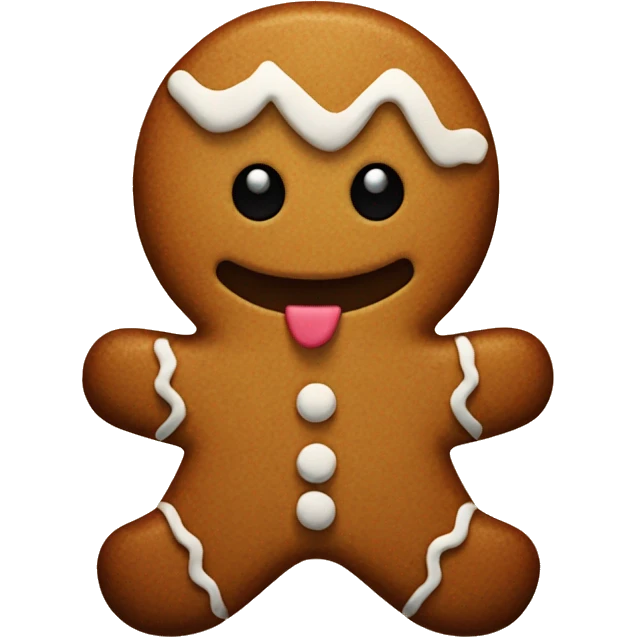 Gingerbreadman emoji