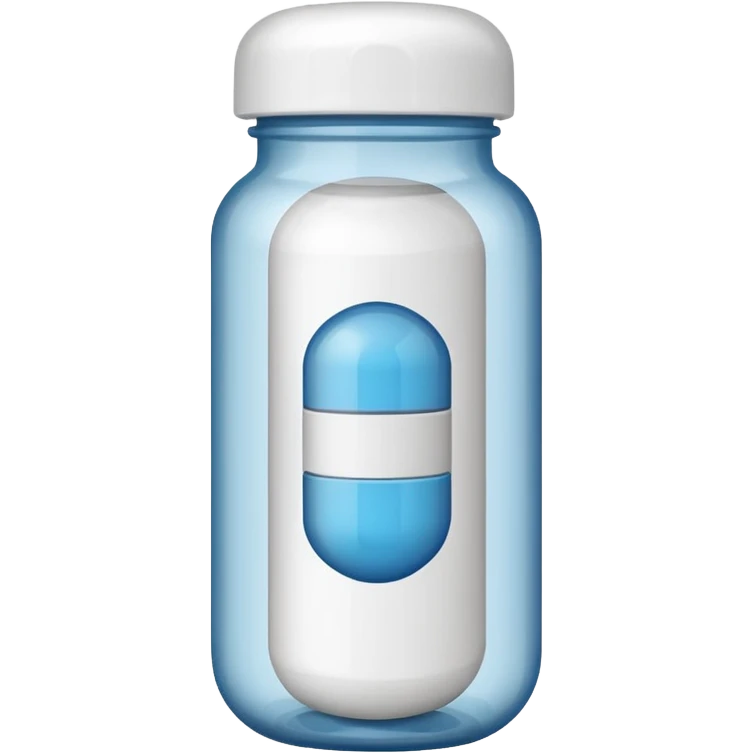 Pill bottle emoji