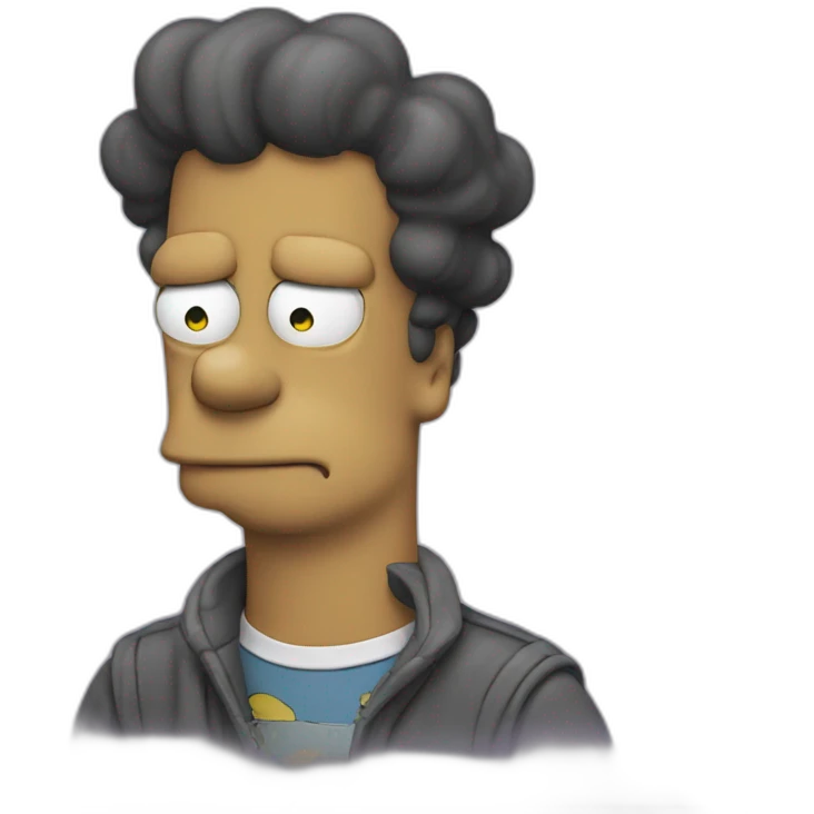 bart simpsons emoji
