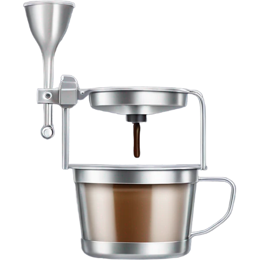 Coffee portafilter emoji