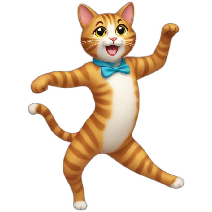 dancing cat emoji