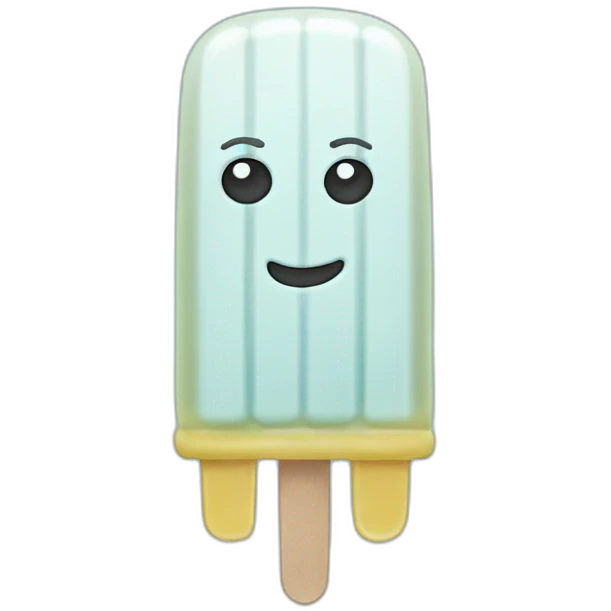 Mister Freeze popsicle emoji
