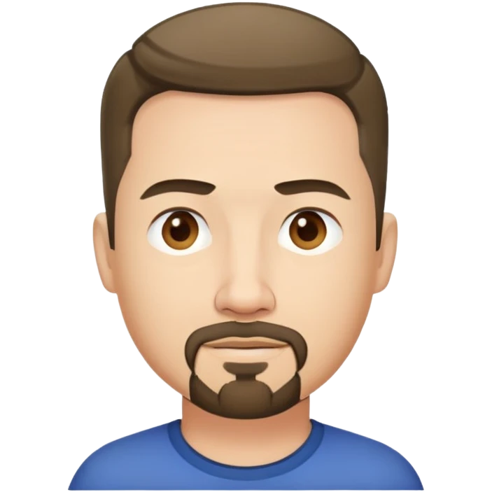 "- Nam
- 40 tuổi
- Da trắng
- Tóc ngắn
- Mặt bình thường
- Râu quai nón" emoji