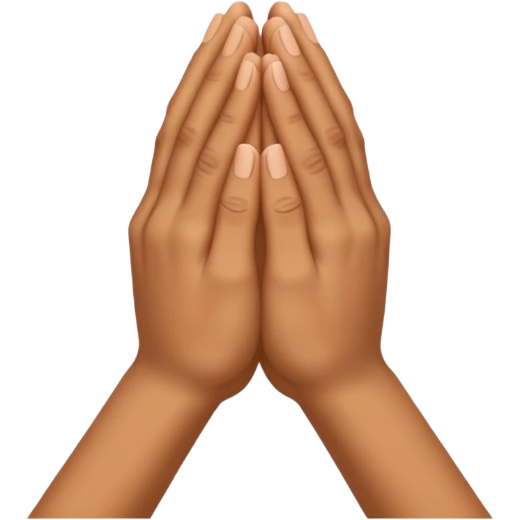 praying hands or hands folded emoji
