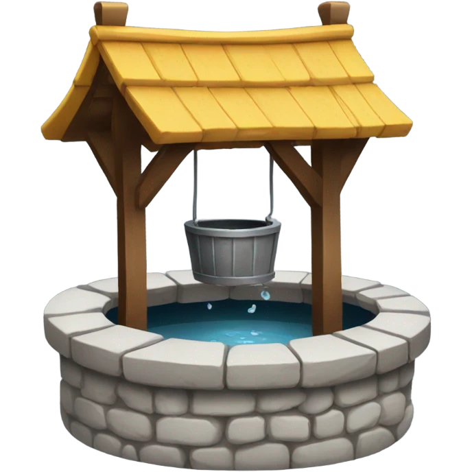 wishing well emoji