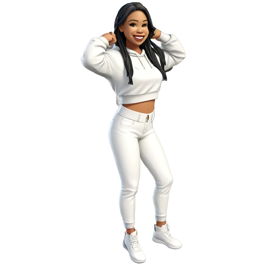 smiling girl in the outdoors emoji