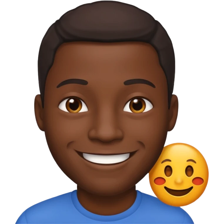 black man emoji